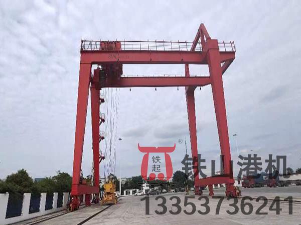 湖南岳陽軌道式集裝箱龍門吊廠家軌道式集裝箱龍門吊運行穩定可靠