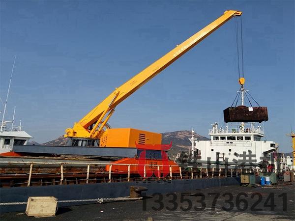 江蘇鎮江甲板起重機廠家甲板起重機裝卸效率高